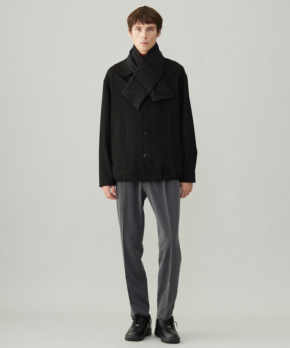 UNFILO MENS 【男女兼用】フラノライク ショートブルゾン [24年秋冬商品] 