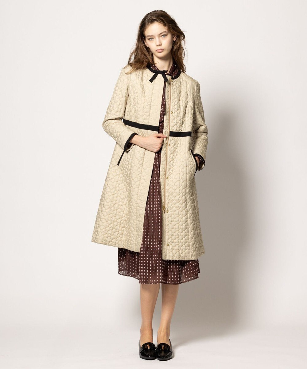 TOCCA 【消臭・洗える】CLOVER CARPET キルト中綿ロングコート 