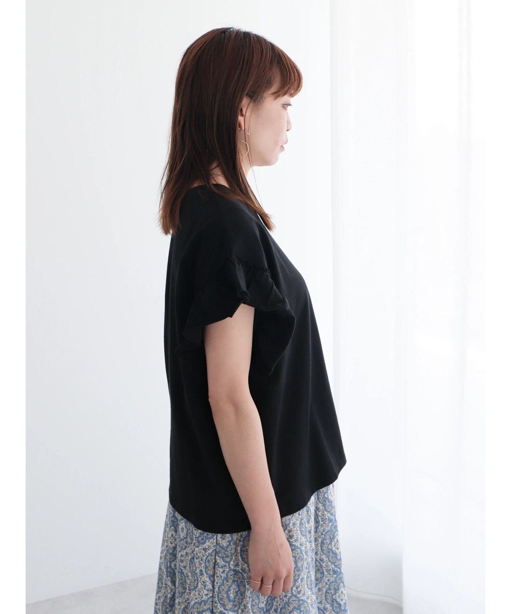 CRAFT STANDARD BOUTIQUE 袖ギャザーフレアプルオーバー 