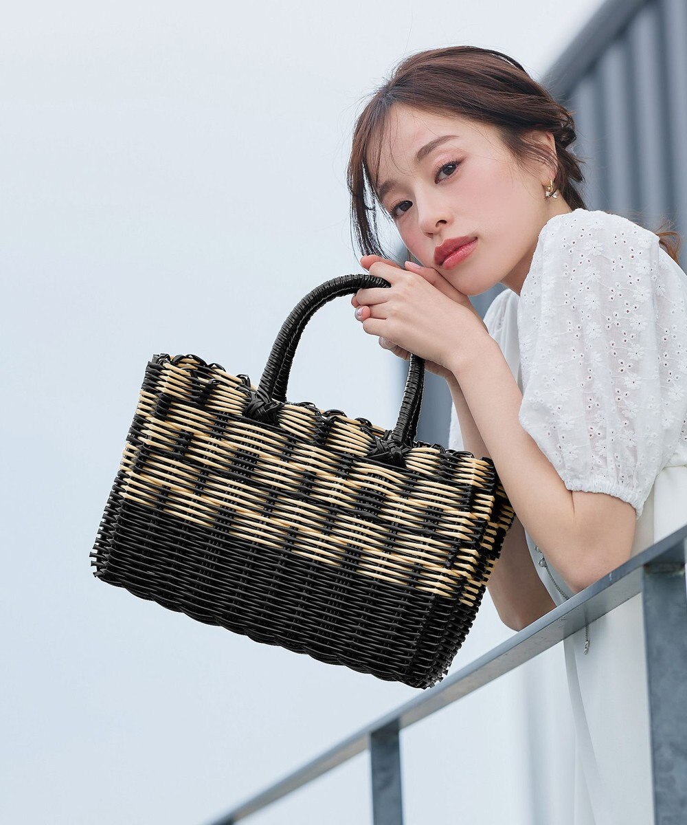 Tiaclasse パターンマルシェバッグ 