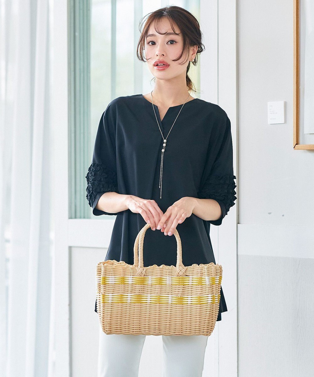 Tiaclasse パターンマルシェバッグ 