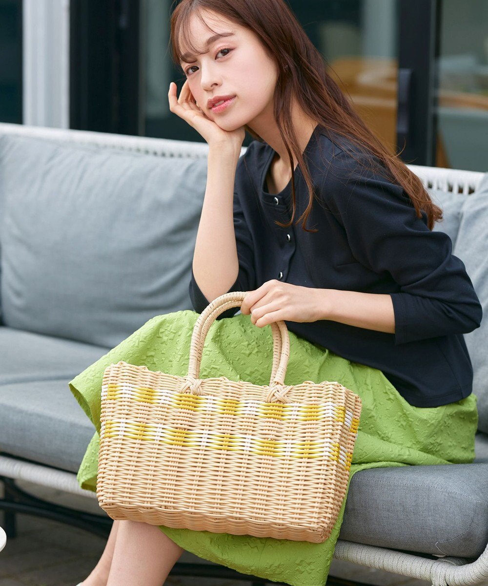 Tiaclasse パターンマルシェバッグ 