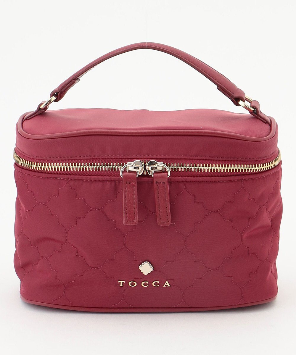 TOCCA CHECKER CLOVER VANITY ヴァニティバッグ 