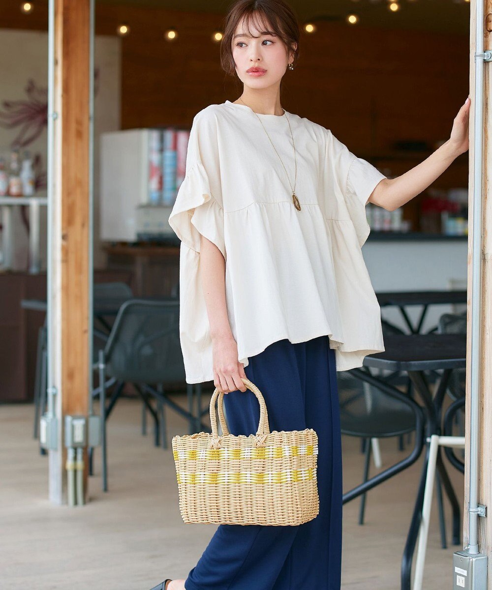 Tiaclasse パターンマルシェバッグ 