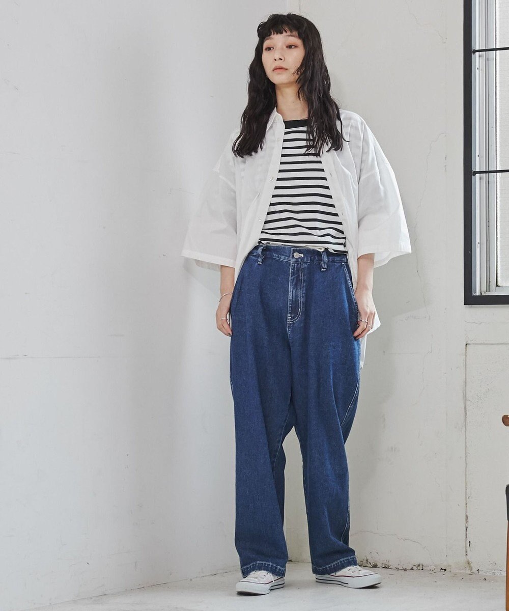 WEGO 【ユニセックス着用ITEM/手洗い可】バギーパンツ 