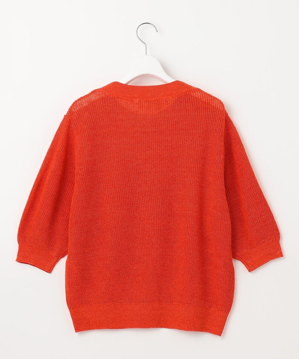 23区 【洗える】ピュアリネン パフスリーブ ニット 