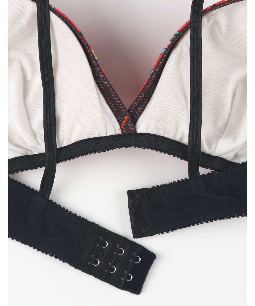 une nana cool MADE WITH LIBERTY FABRIC 【綿混】三角ノンワイヤーブラ　 