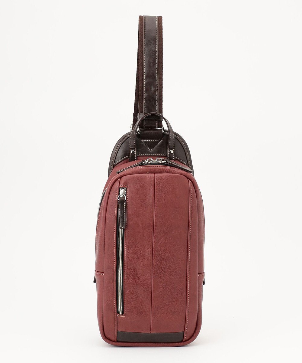 UNBILLION Otias アンティーク仕上げタイプ合皮ボディバッグS 