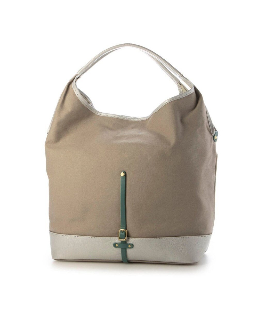 UNBILLION ペルケ perche / 姫路レザー×パラフィンキャンバス2wayトートL 