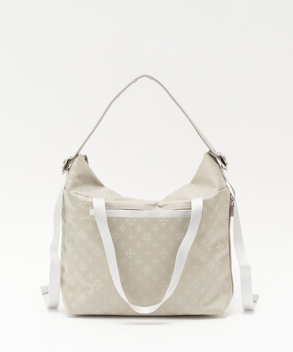 russet ナイロンジャガードメタルバックルショルダーバッグ M(CE-1671) 