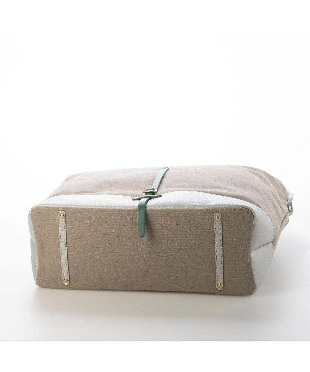 UNBILLION ペルケ perche / 姫路レザー×パラフィンキャンバス2wayトートL 