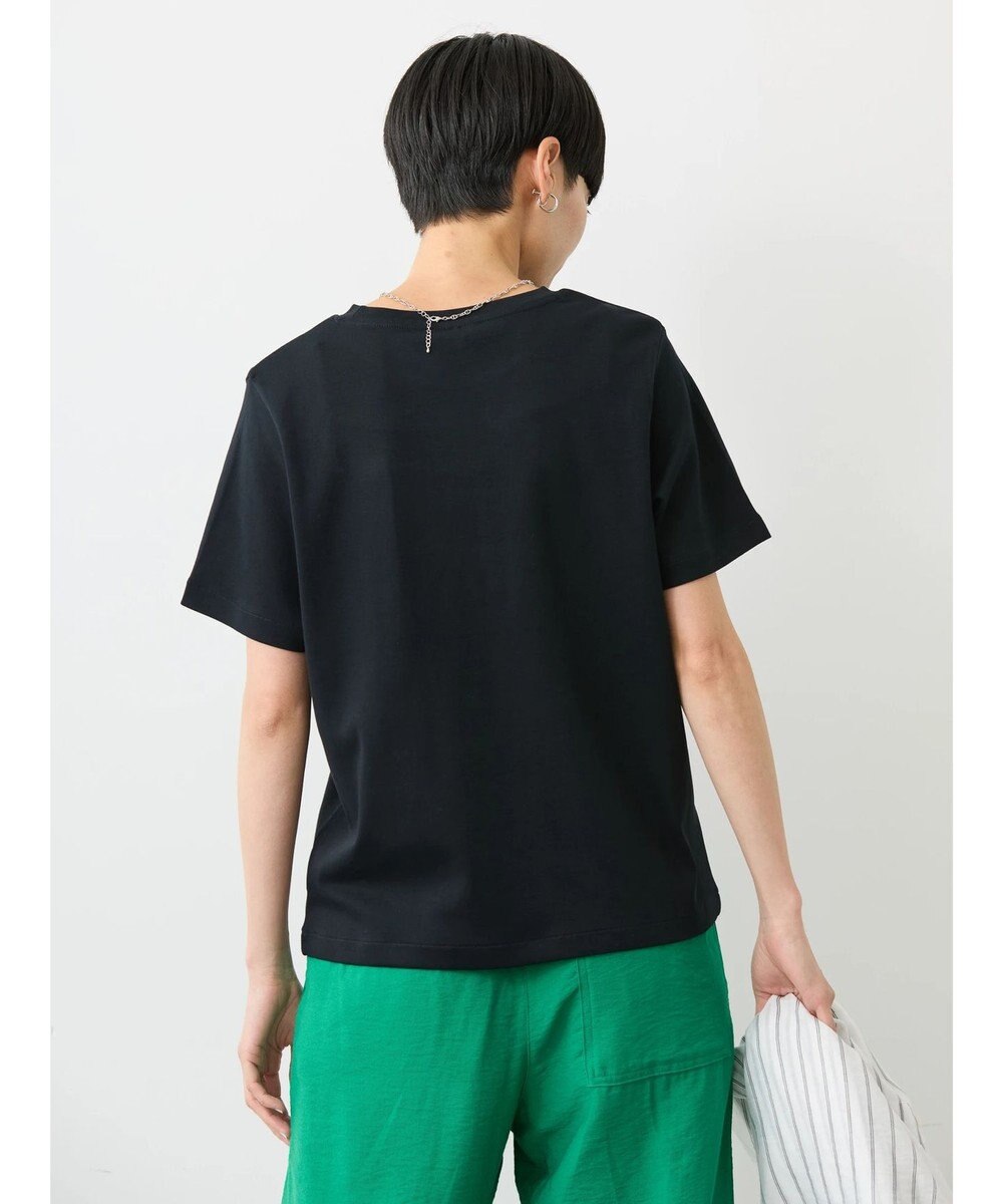 AMERICAN HOLIC キレイＣＯＴＴＯＮクルーネックカットプルオーバー 