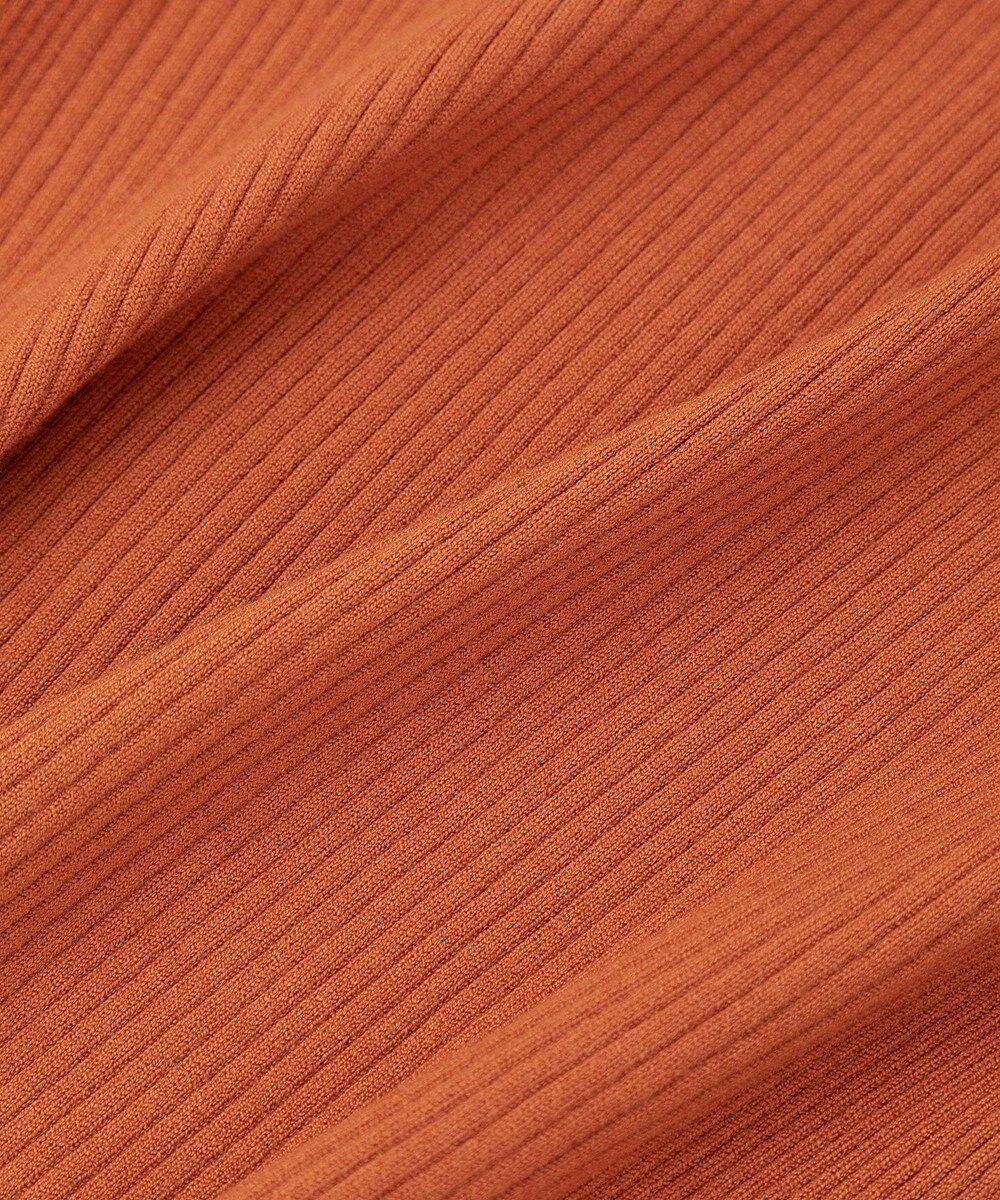 YECCA VECCA 袖釦クルーネックリブニット 