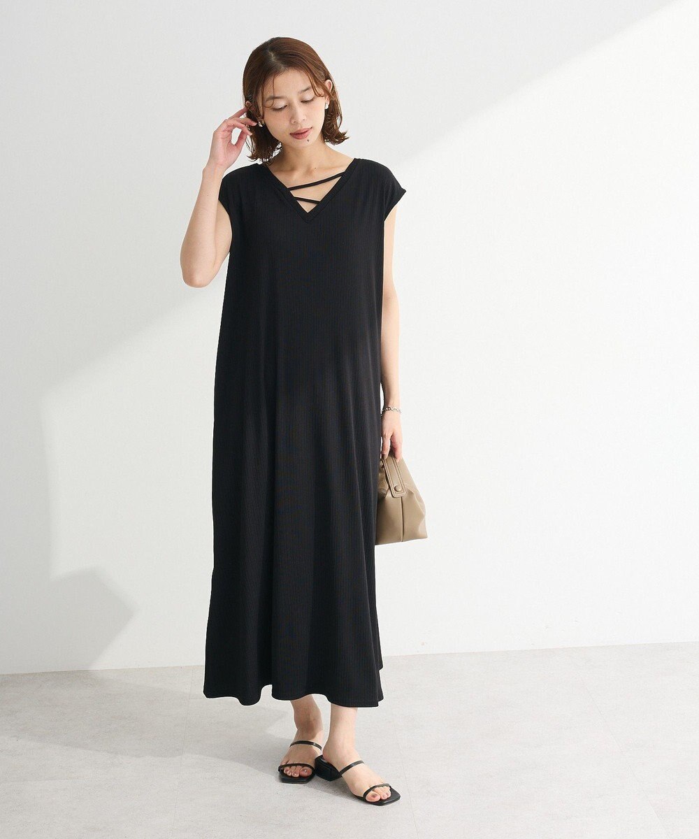 Green Parks 前後２ＷＡＹウエストタックワンピース 