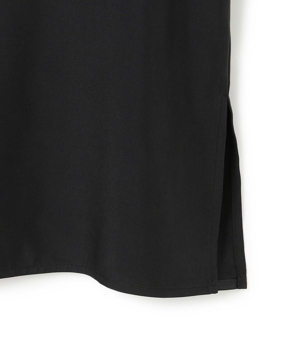 ICB 【接触冷感・洗える】Cu/Peソフトツイル デザインブラウス 