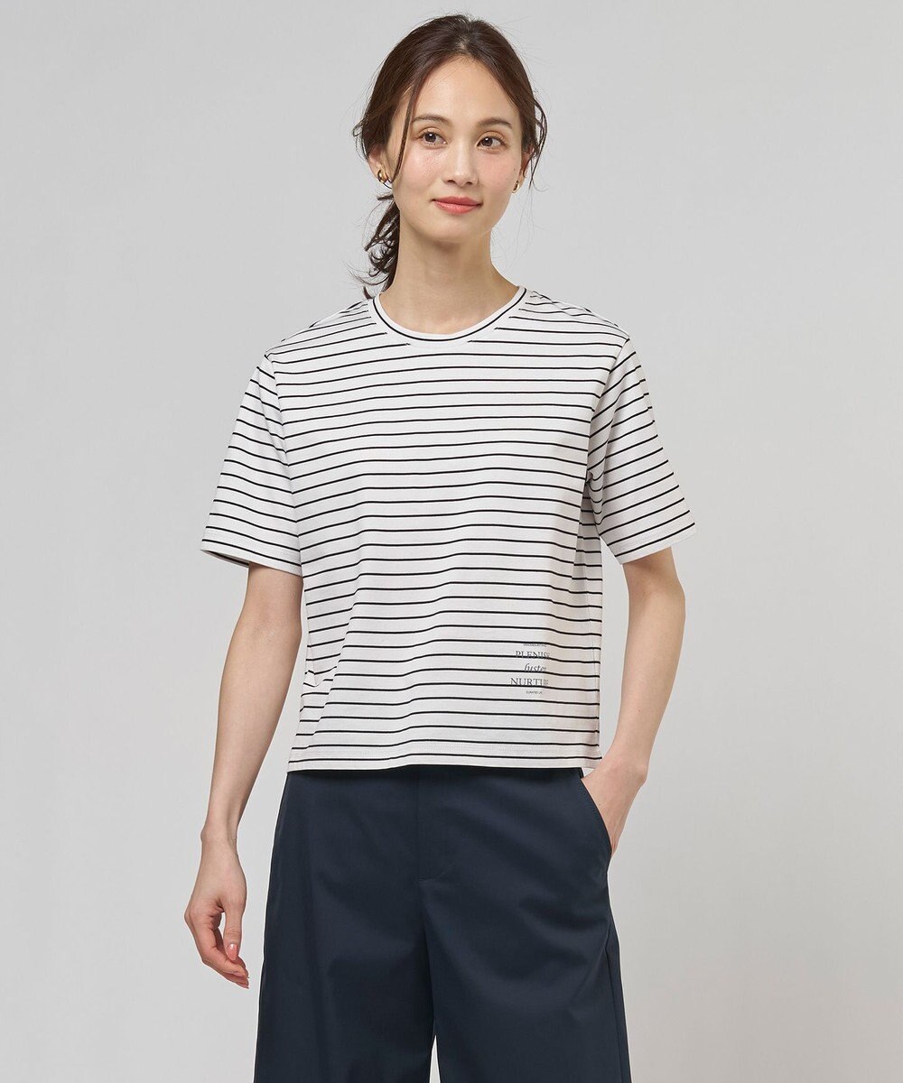 J.PRESS LADIES ロゴ Tシャツ 