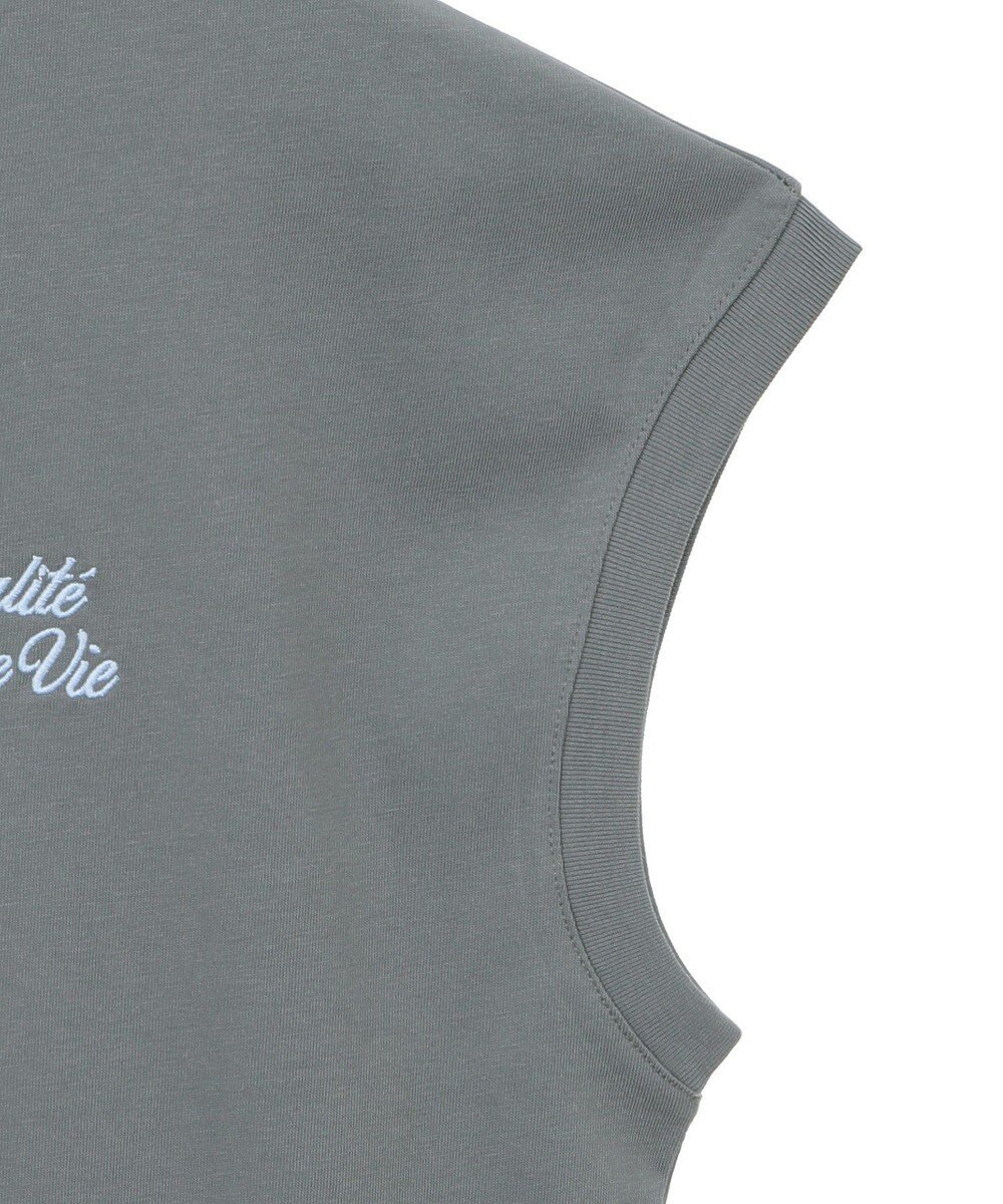 earth music&ecology 【接触冷感/洗濯機可】Ｑｕａｌｉｔｅ　Ｄｅ　ＶｉｅフレンチＴ 