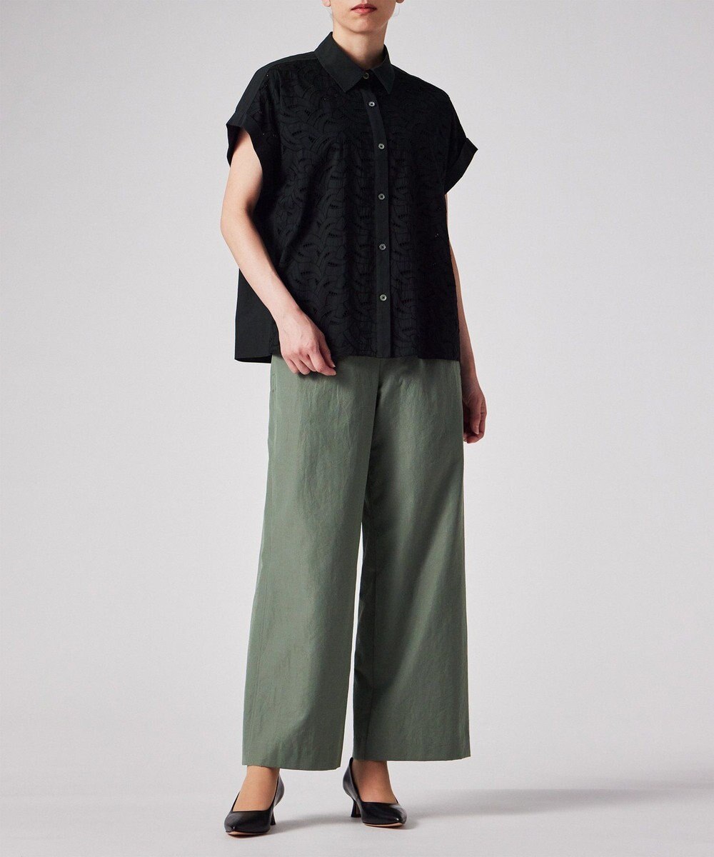 Paul Smith 【洗える】コットンレース 半袖シャツ 