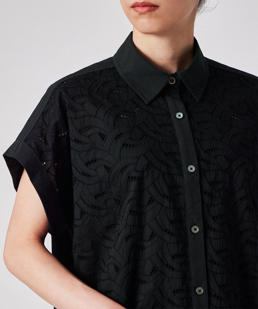 Paul Smith 【洗える】コットンレース 半袖シャツ 