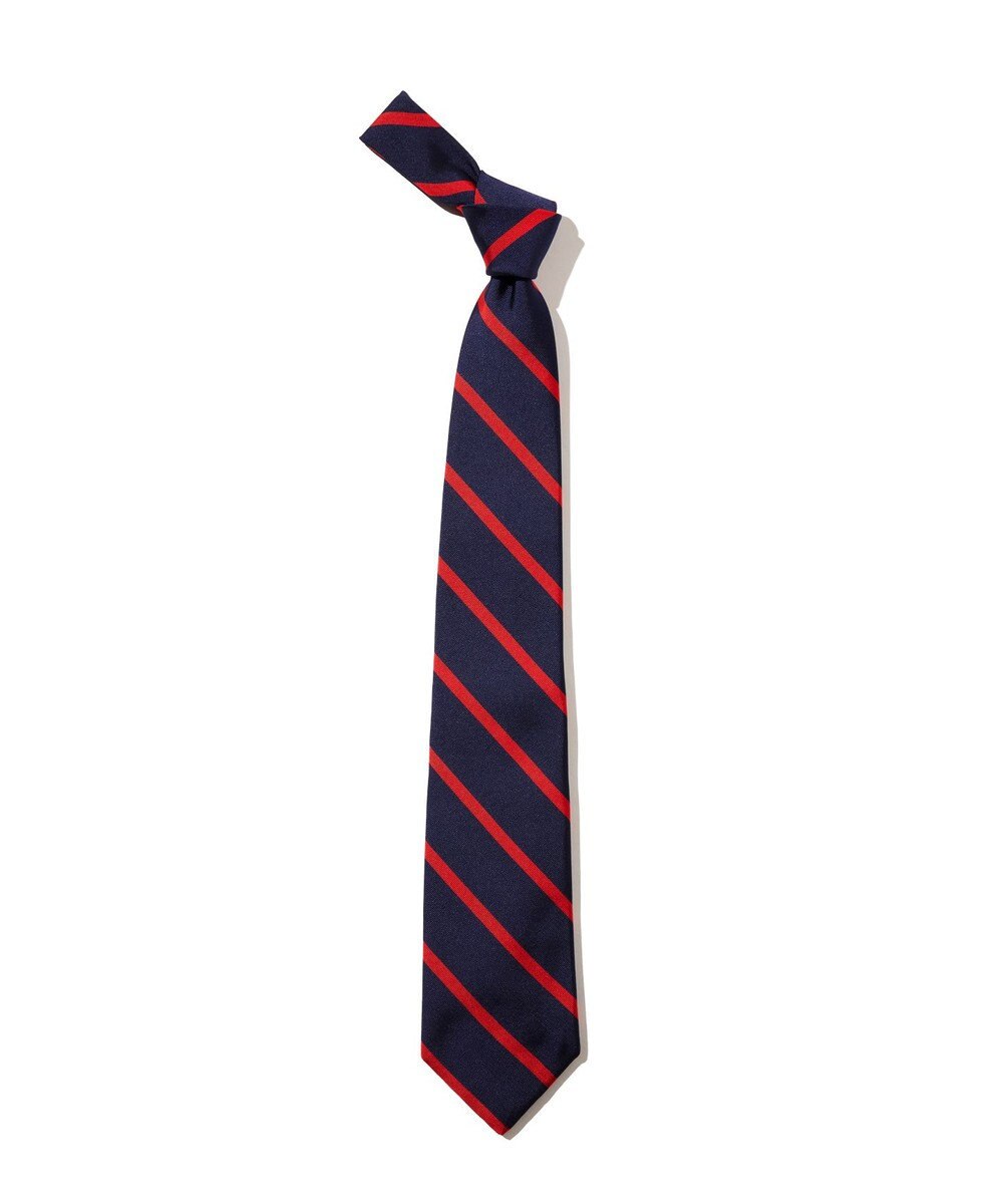 J.PRESS MEN 【J.PRESS ORIGINALS】Silk W-rep Regimental Tie / Japan Made 