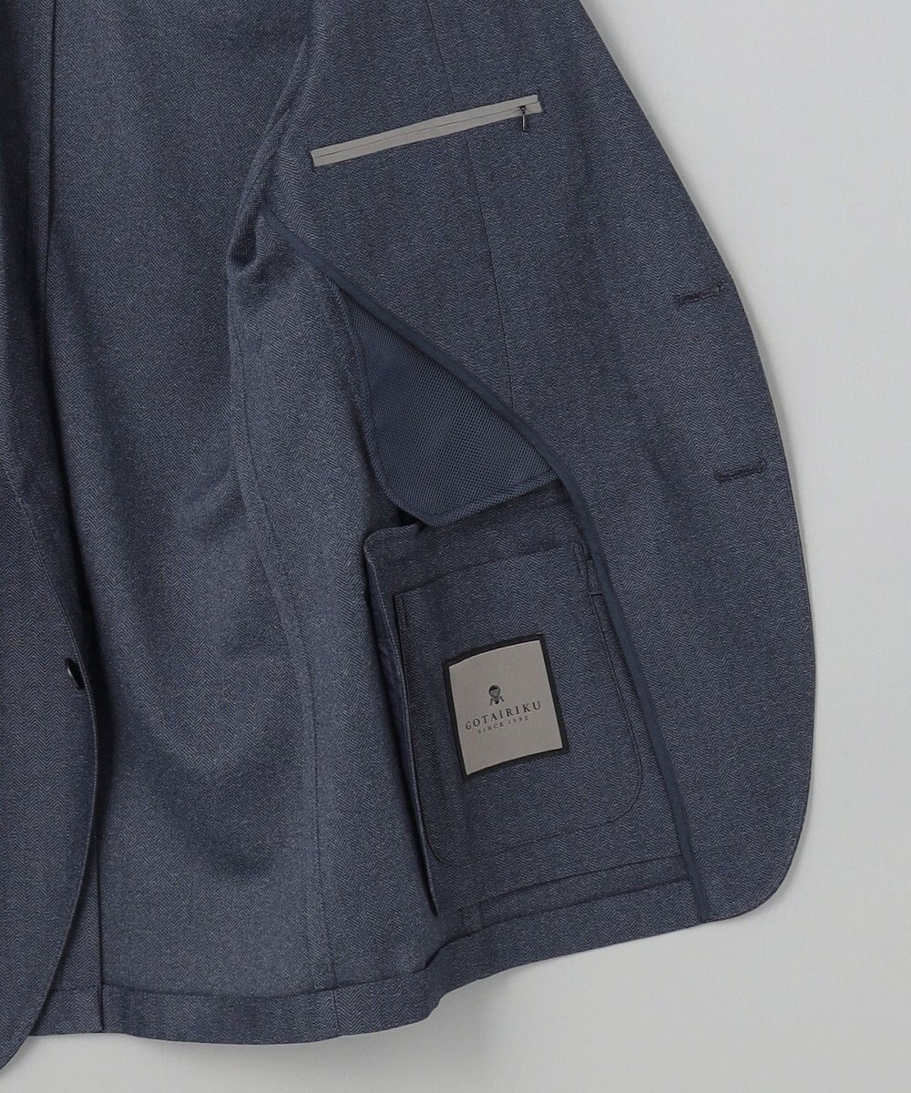 GOTAIRIKU セットアップ対応【カイテキ７機能】ドライジャージー ジャケット_ヘリンボーン柄(26年モデル) 