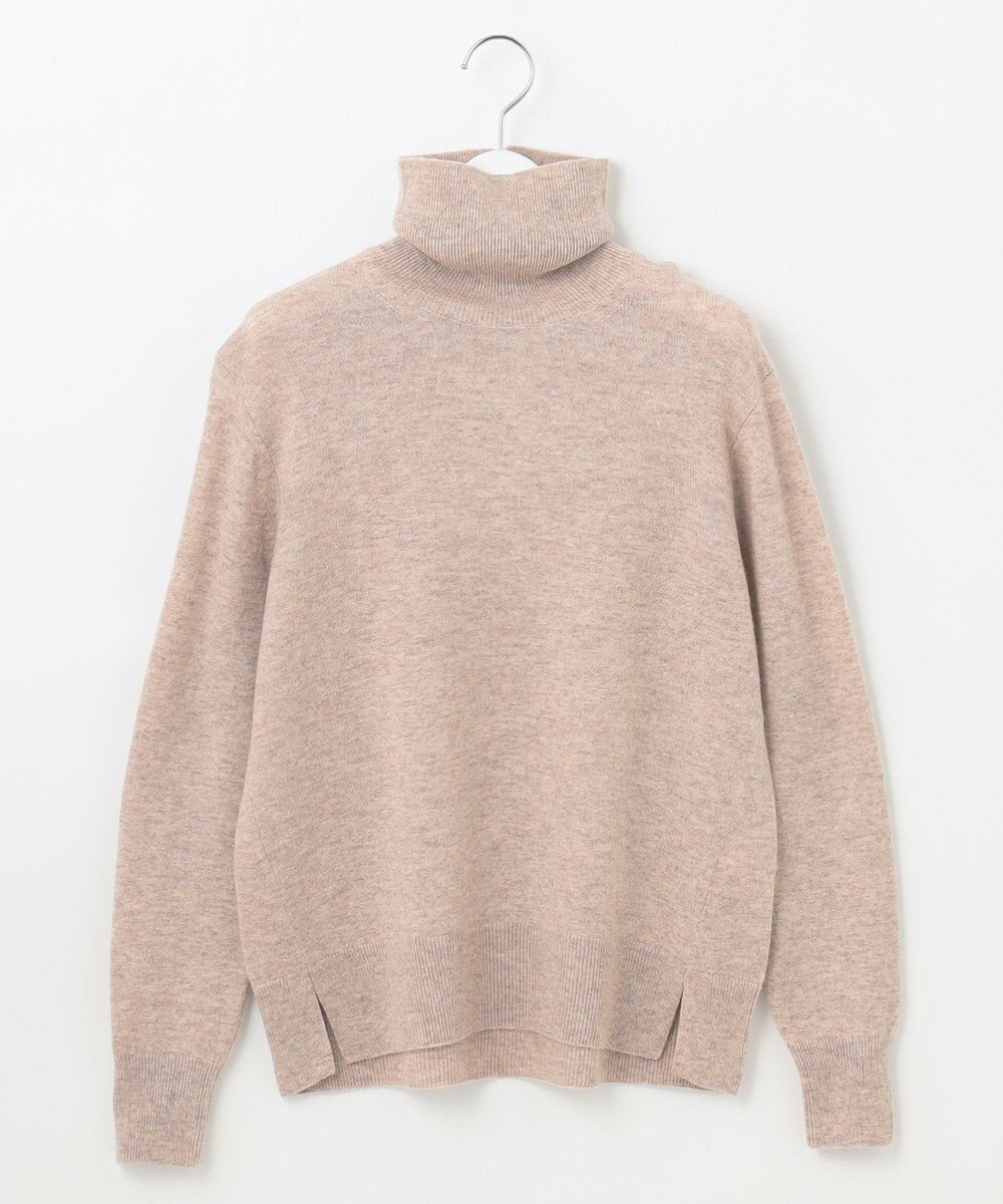 J.PRESS LADIES 【洗える】CASHMERE BLEND タートルネック ニット 