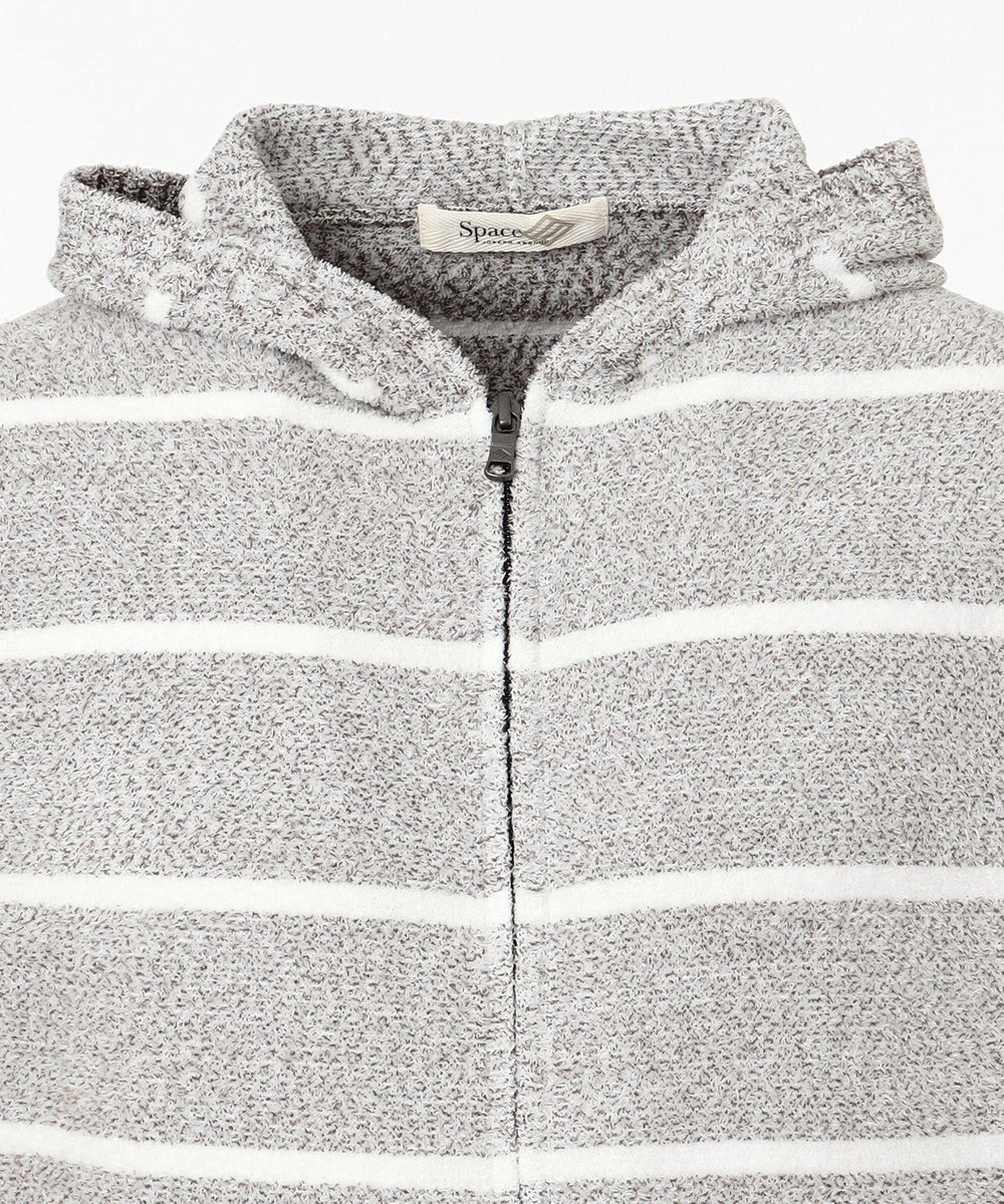 JOSEPH ABBOUD MOUNTAIN 【SPACE】ベアフリース フルZIPパーカー 