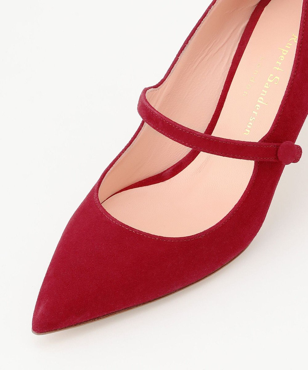 GRACE CONTINENTAL Rupert Sandersonスエードヒール 