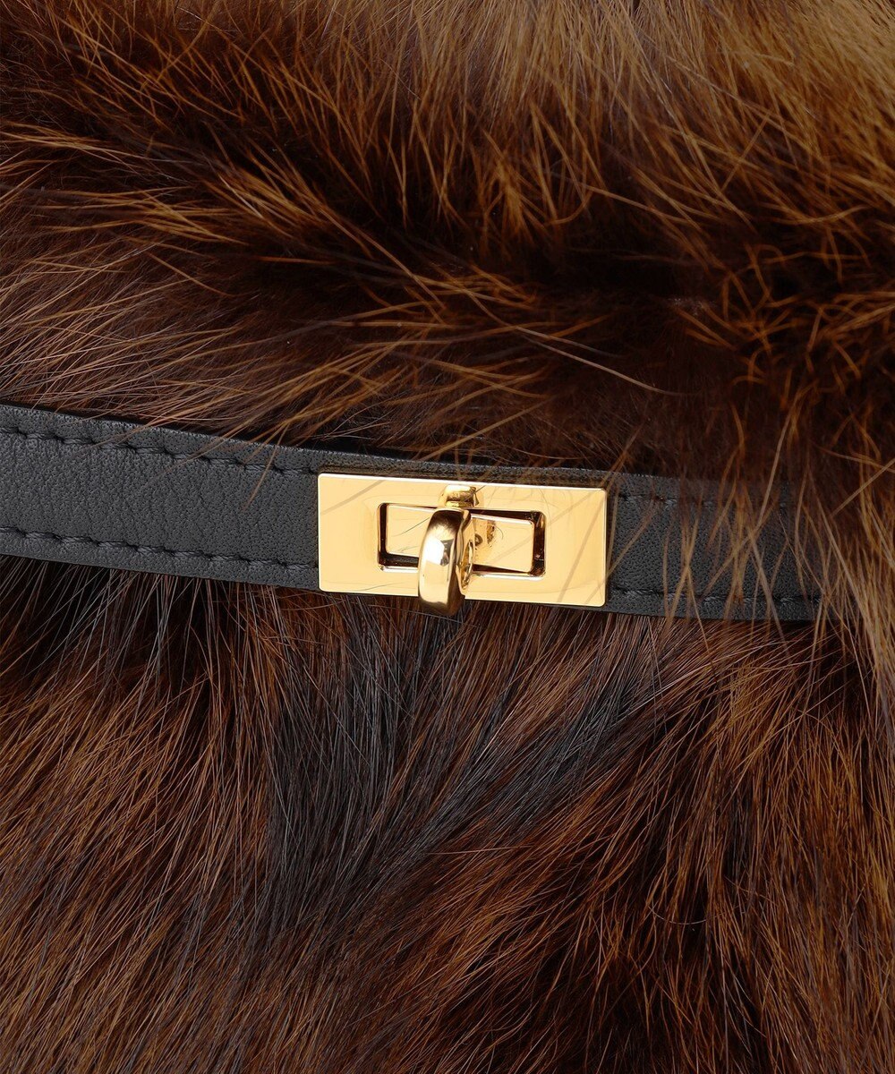 23区 【VIOLAｄORO】ファー ショルダーバッグ 