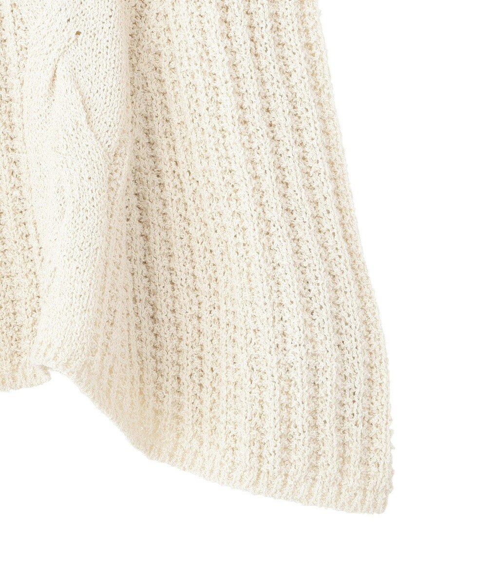 earth music&ecology フレアニットベスト 