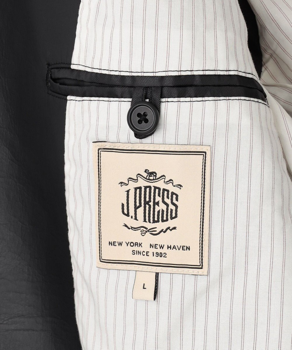 J.PRESS MEN 【プロテインレザー】ステンカラーコート 