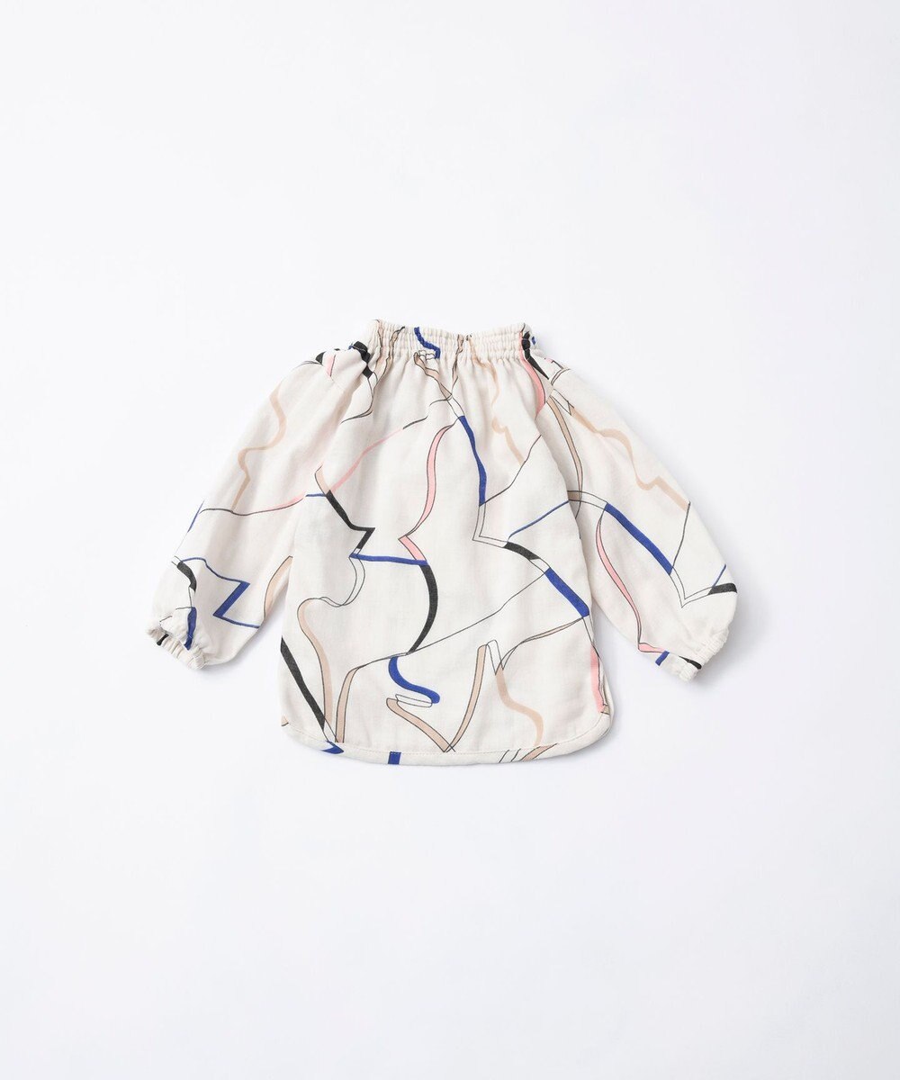 TRICOTE カットリボン柄 スモッグ 