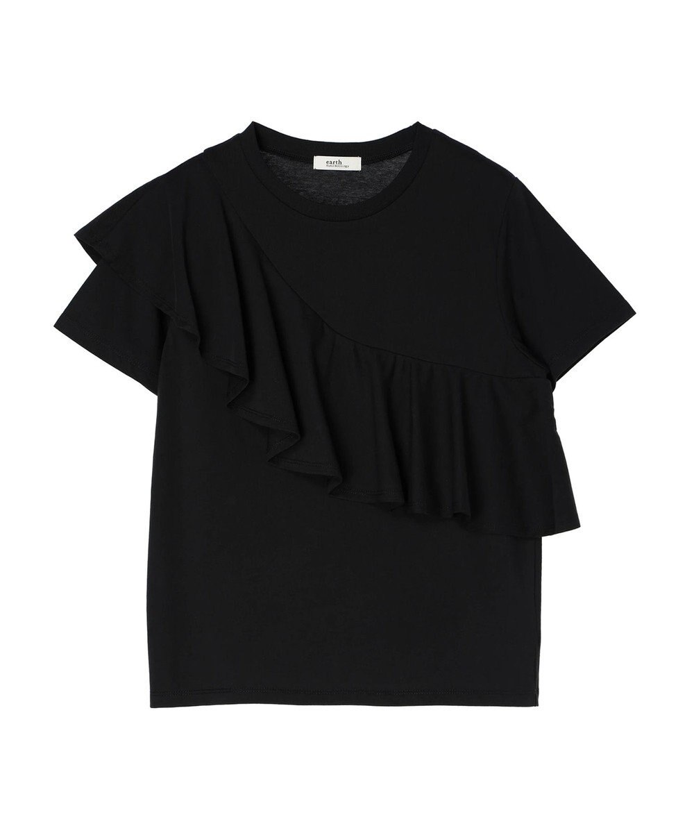 earth music&ecology フロントフリルプルオーバー 