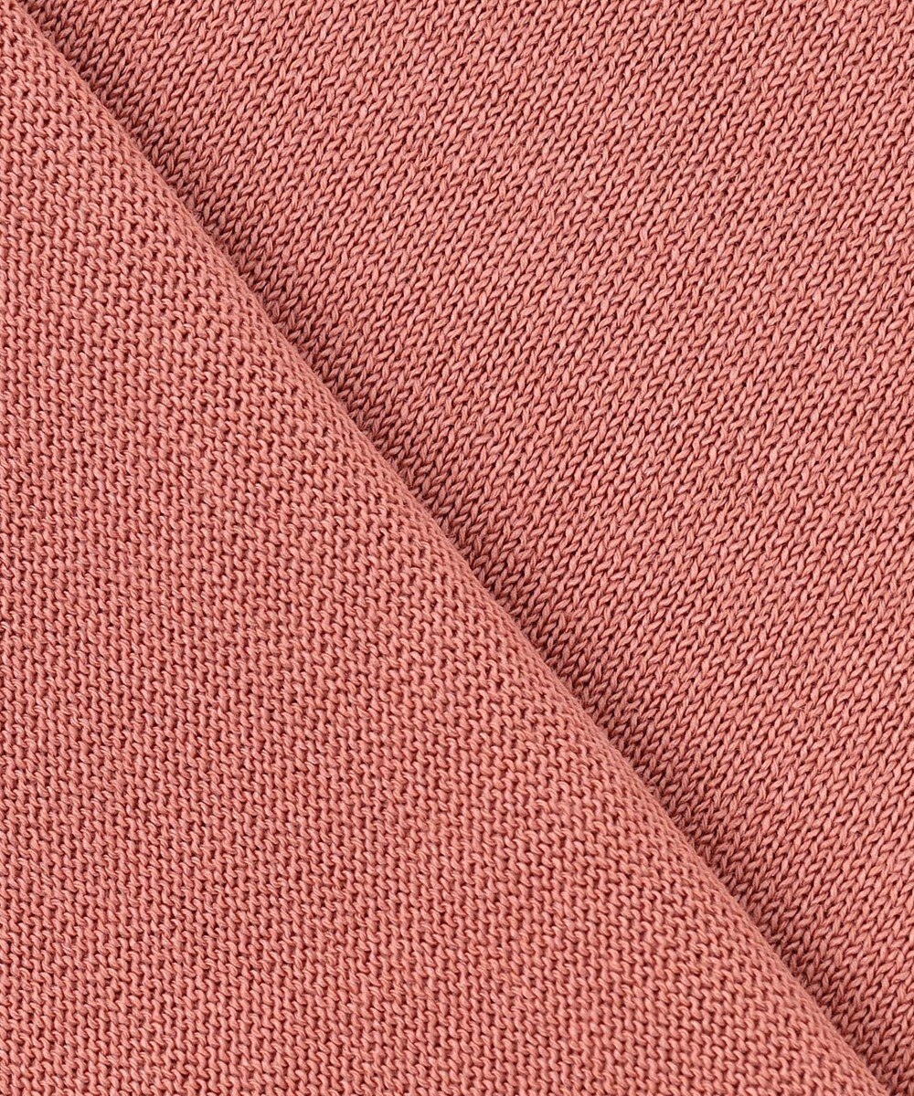 J.PRESS LADIES 【洗える・抗菌防臭】COTTON POLYESTER 襟付き ニット 