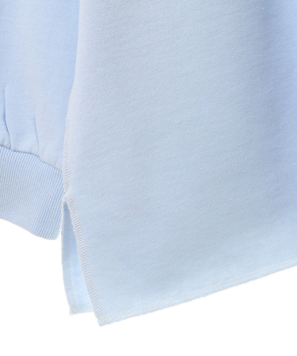 Green Parks 裏起毛配色ステッチロゴチュニック 