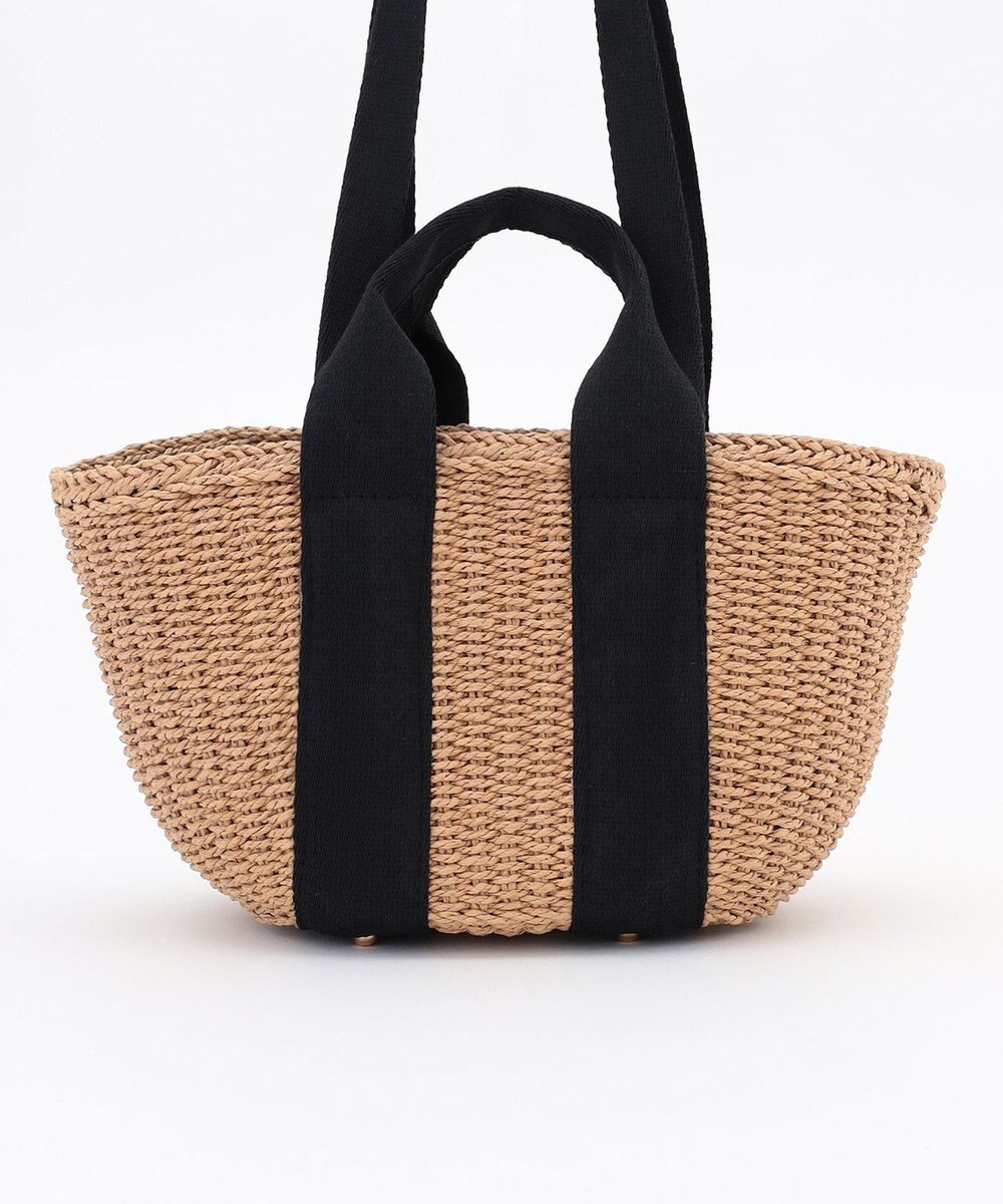 LA BAGAGERIE 【MONICA】ダブルハンドルかごバッグ 