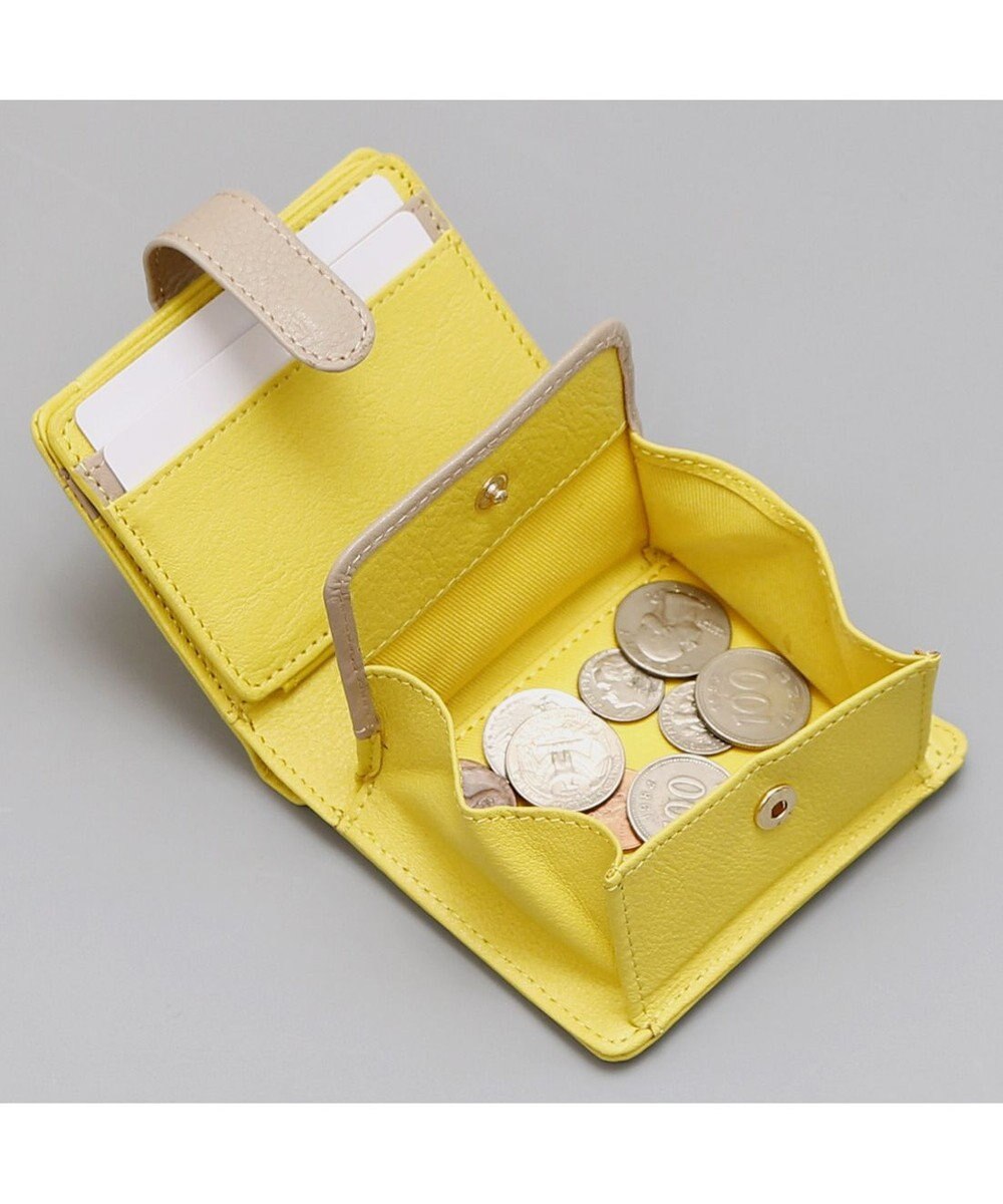 UNBILLION アトランタ ATLANTA / 牛革二つ折りカラーコンビウォレット 