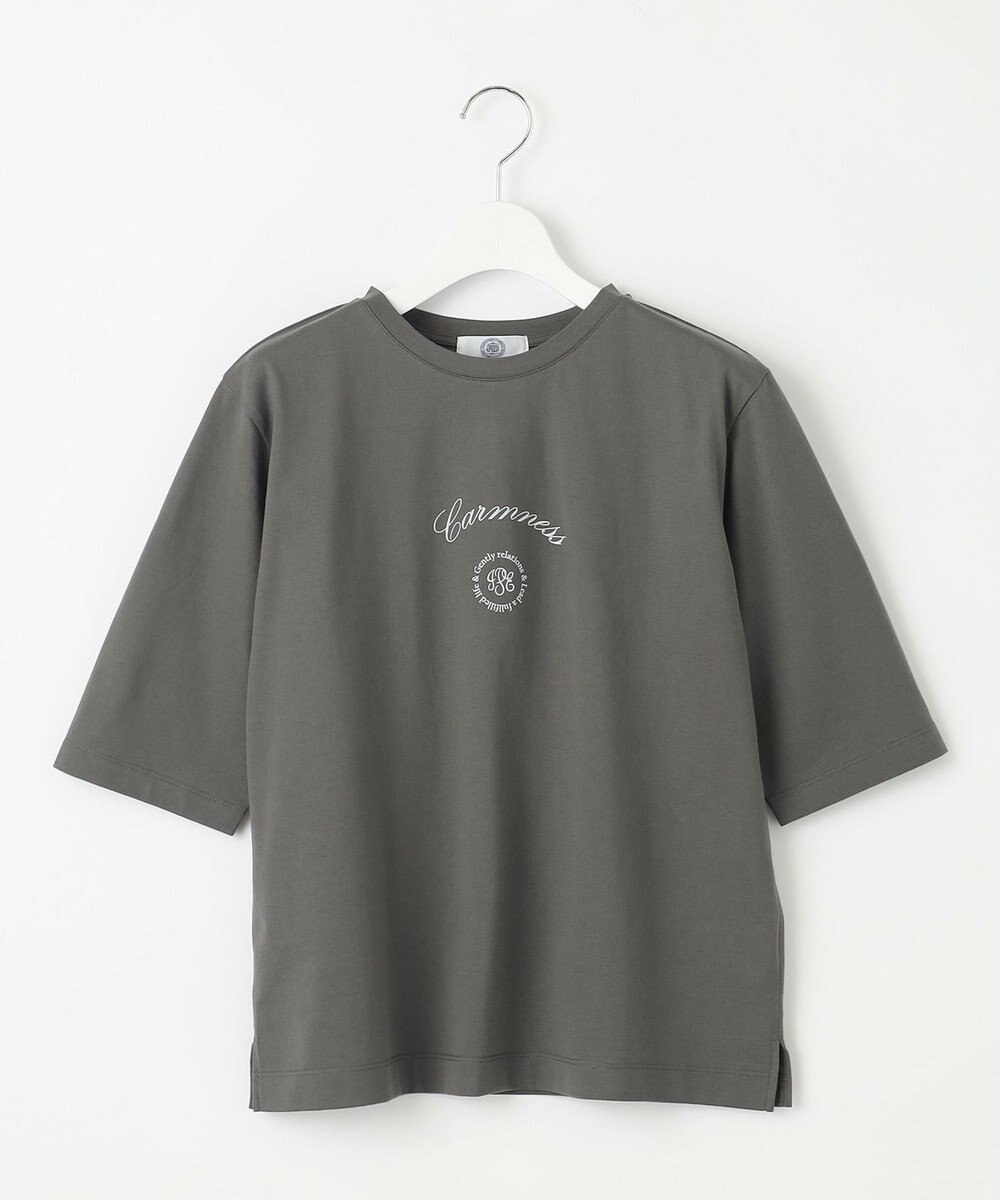 J.PRESS LADIES カレッジロゴ Tシャツ 