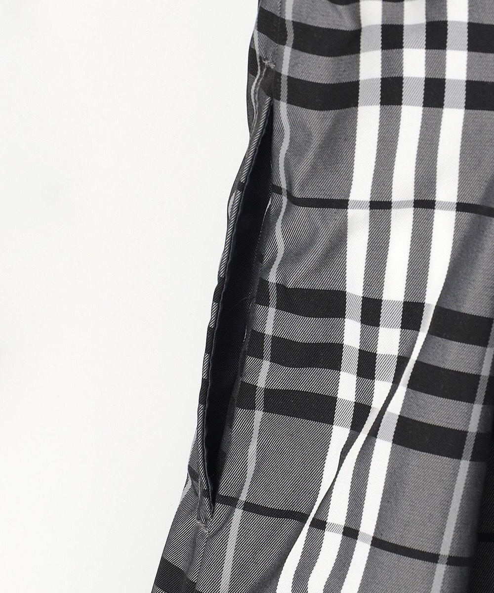 組曲 KIDS 【100㎝】チェックタフタドッキング ワンピース 