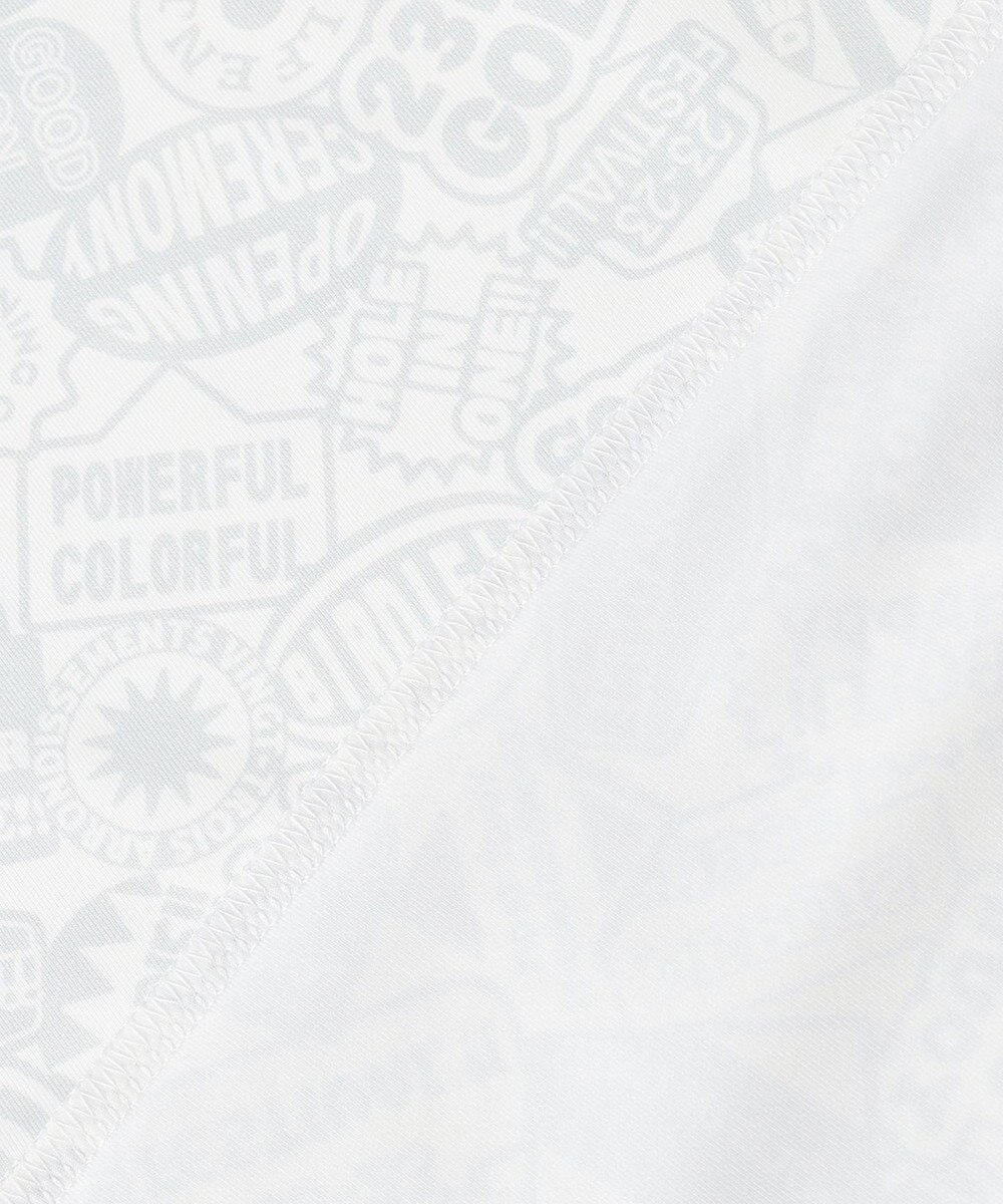 23区GOLF 【MEN】【吸水速乾・UVケア】ステッカープリント モックネックシャツ 