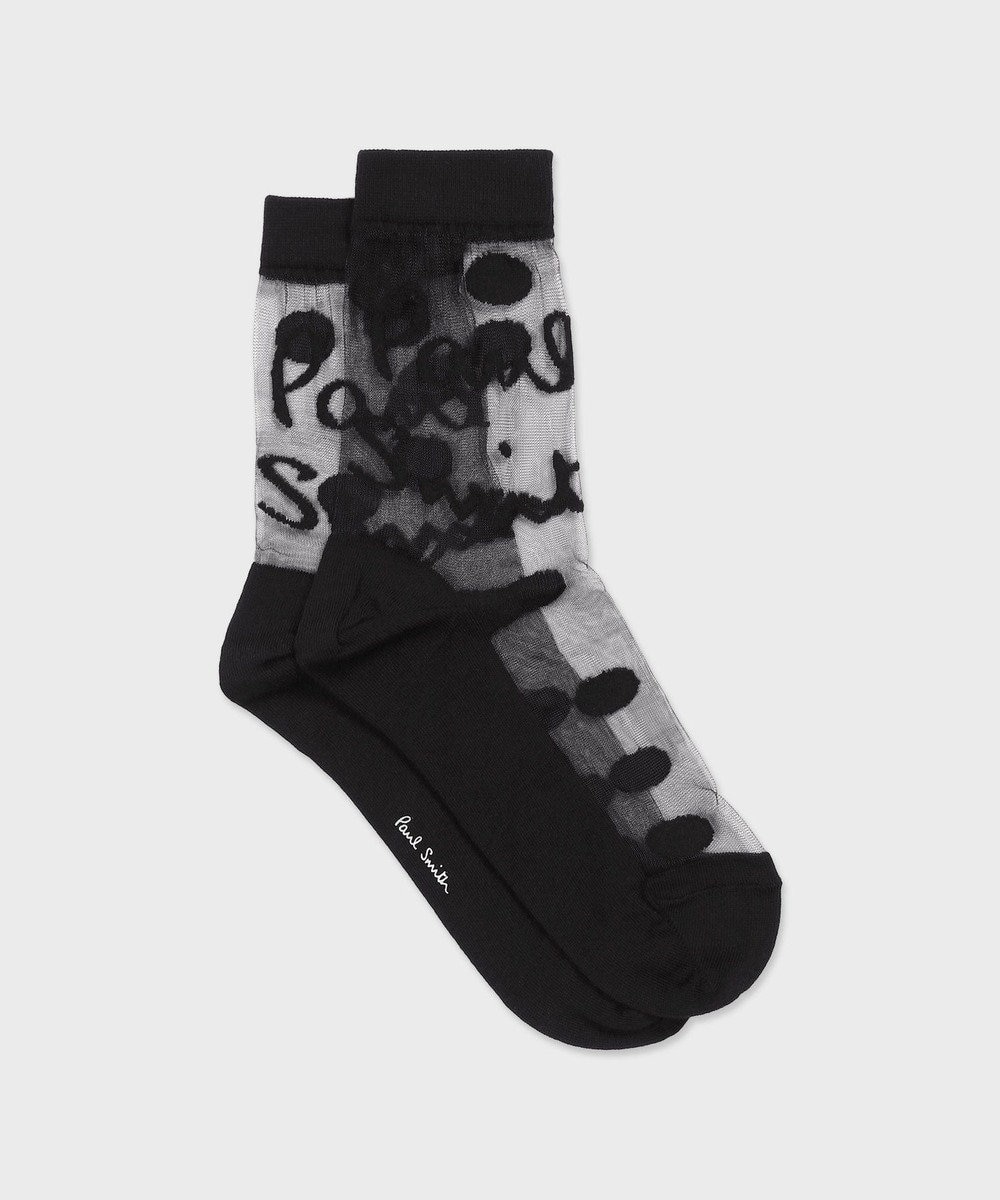 Paul Smith Sheer Logo ソックス 