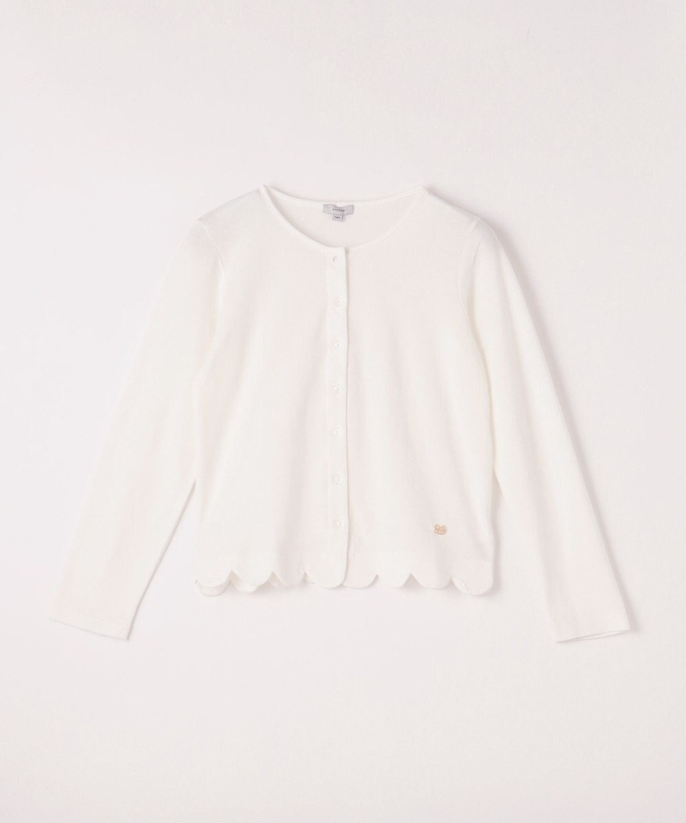 ANY KIDS 接触冷感 UVケア カーディガン 