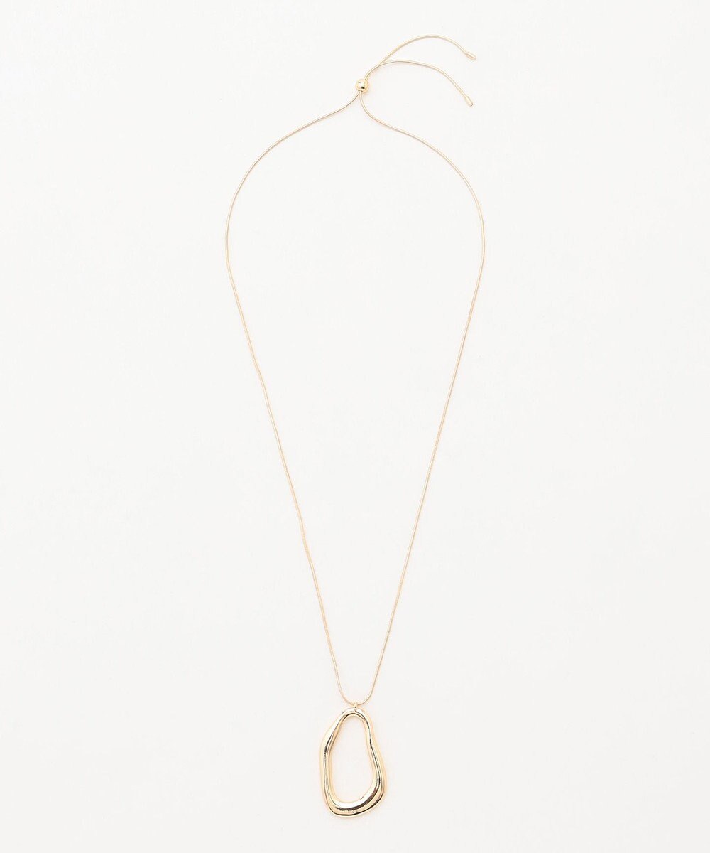 ANY メタルモチーフスライドネックレス 