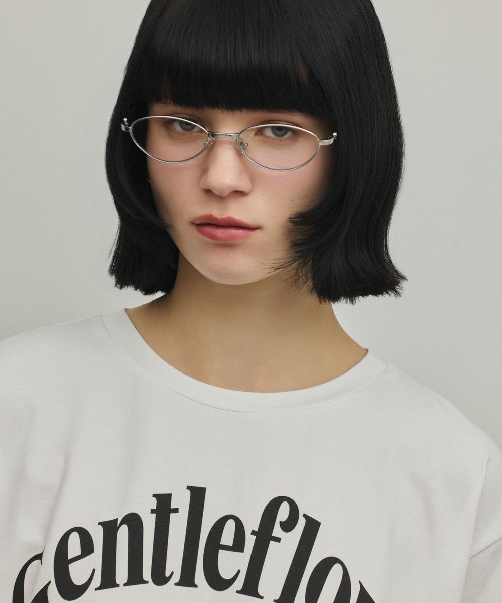 GRACE CONTINENTAL レースヘムロゴTシャツ 