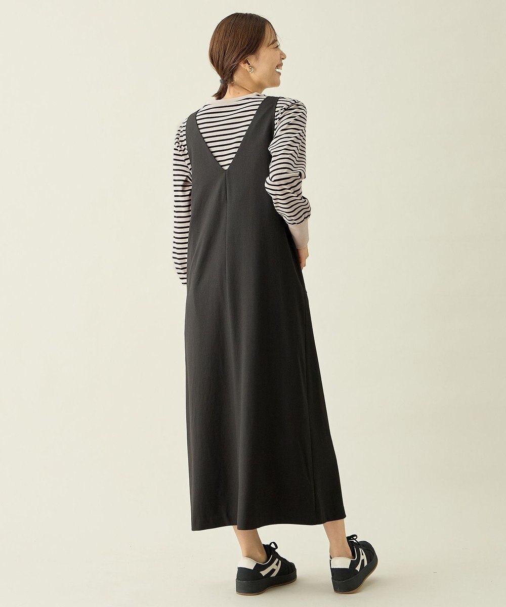 ANY L イージーケアジャンパースカート 