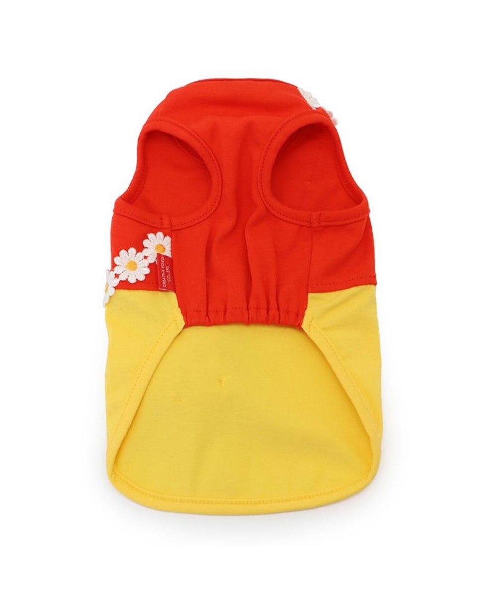 PET PARADISE ディズニー くまのプーさん タンクトップ 《お花ストラップ》 小型犬 