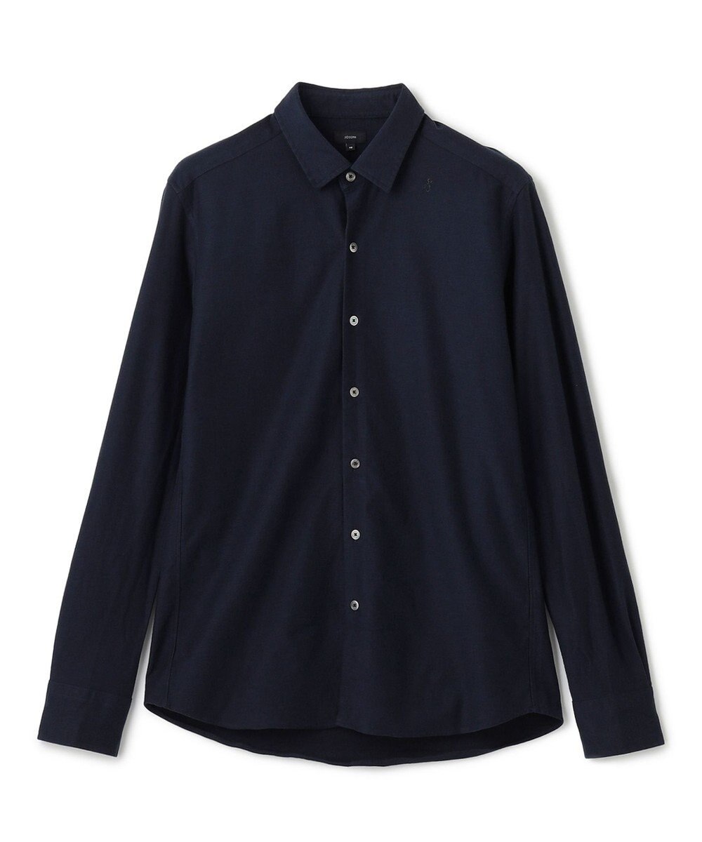 JOSEPH HOMME ツイルネルジャージー　レギュラーカラーシャツ 