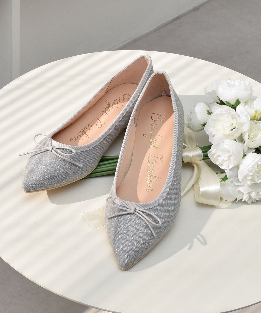 Bridget Birkin 【Bridget Birkin】ポインテッドリボンバレエシューズ 