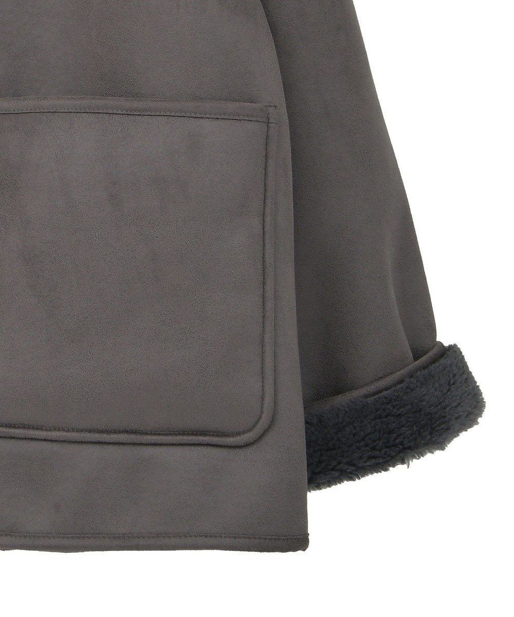 Green Parks フェイクムートンジャケット 