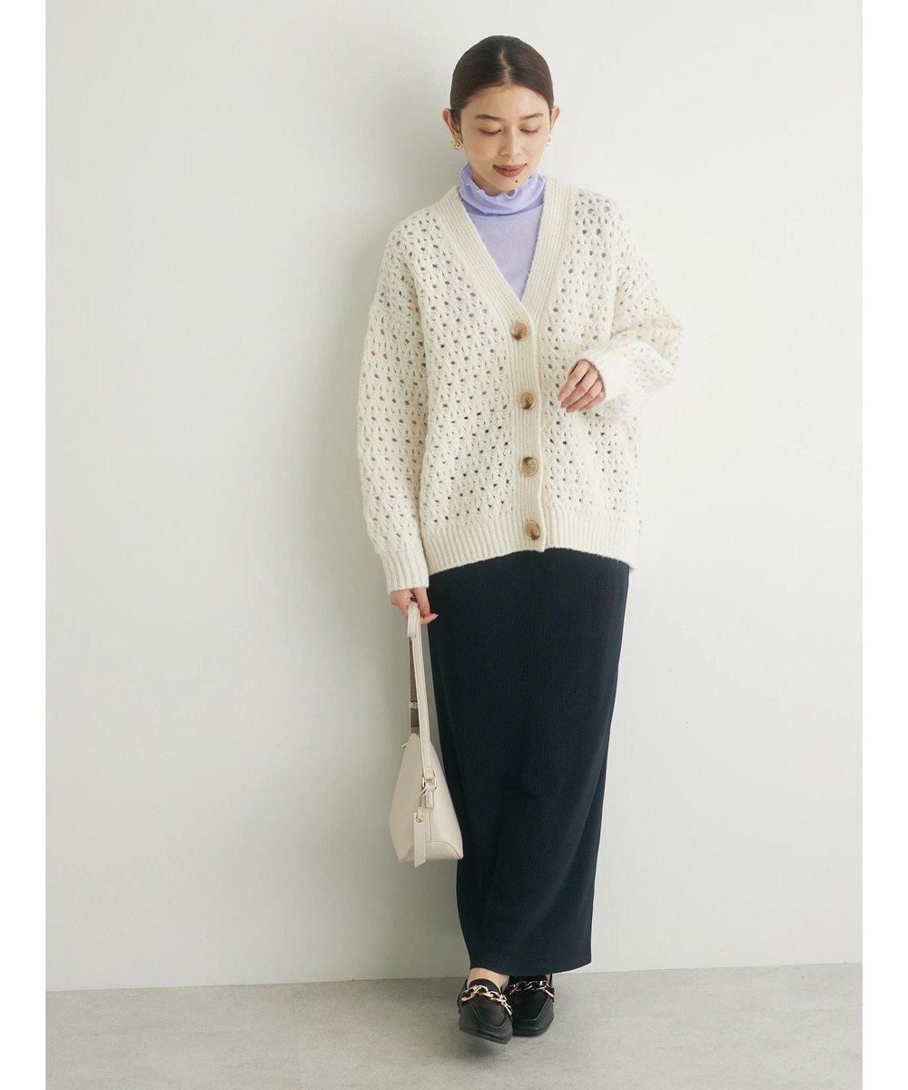 Green Parks ・Ｐｅｔｉｔ　Ｆｌｅｕｒ　スカシアミニットカーディガン 